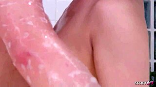 i finally got that uncensored japanese massage from twin girls with soap in japan