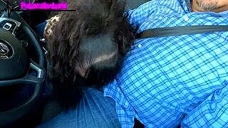 New slut's outdoor casting blowjob interview turns wild first time!