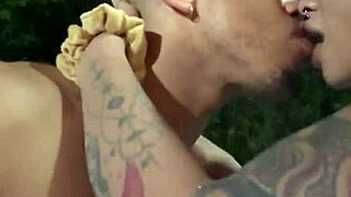 Hottub couple rips clothes for homemade blowjob deepthroat big cock wet pussy sex