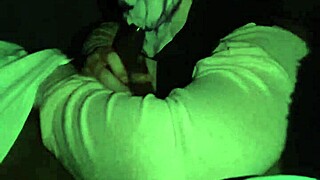 Masked bbw milf slurps wet sloppy deepthroat on huge black cock homemade