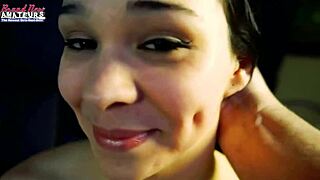 Will filthy Sabrina swallow every warm sperm drop he gives?