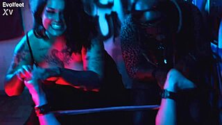 Bound Feet Choked Gagged Licked and Tickled Bare