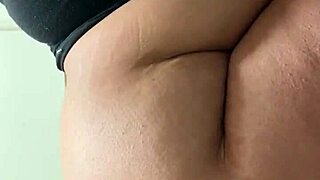 Big Black Cock Slams Redbone Bent Over Doggy in Kitchen Hardcore