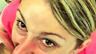 Oh wow, cute amateur milf couple shares deepthroat blowjob homemade fun