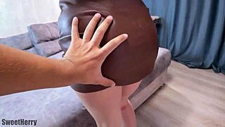 amateur big ass brunette housewife bends over doggystyle for monster cock riding cowgirl cums gaped