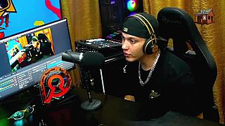 ruan kisses bruna lambertini she sits naked on lap cock rises hard 😏 podcast pvpum no barraco full