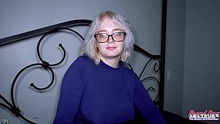 silver blonde annie archer blows dick gets holes pounded