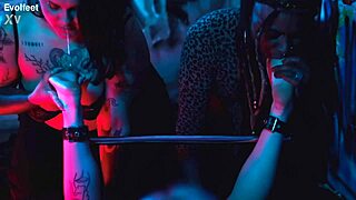 Bound Feet Choked Gagged Licked and Tickled Bare