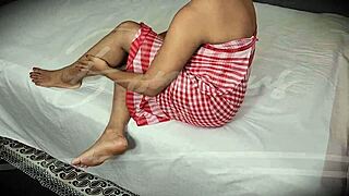 i drilled sister-in-law hard after shower husbnd out