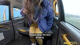 Fake Taxi Milf Spreads Shaven Pussy to Fuck Driver for Free Ride!