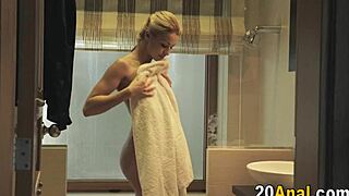 blonde whore hammered deep in ass with thick cock