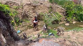 i couldn't resist pounding that fat bbw ass deep in the forest outdoors