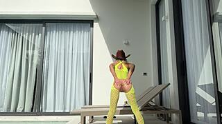 asian teen slut rides cowgirl on muscular stud moaning to orgasm!