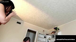 Cuckold boyfriend watches geeky whitney wright's shaved ass get fucked hard