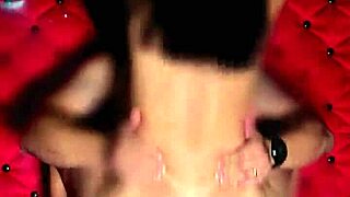 tanned latina's huge hairy pussy lips gripped in perfect reverse cowgirl creampie