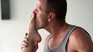 damn foot fetish babe loves hard fucking action