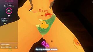 hungarian vtuber minnah mia dances wildly on cam