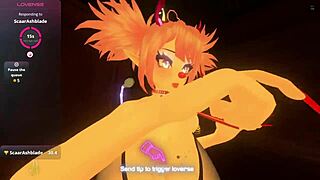 hungarian vtuber minnah mia dances wildly on cam