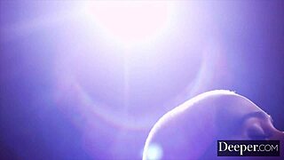 Deeper, Catalina Shares Girlfriend Paris For Intense FFM Threesome Pussy Licking And Cum Swapping