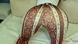 Step-Mom Stuck? Pound That Big Ass Doggystyle Until She Squirts Creampie!