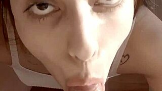 imagine her pretty eyes when you see her wet pussy up close