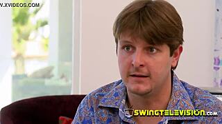 conservative couple dives into swingers mansion party fun