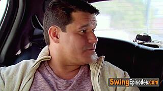 we got steamy in hot tub with swinger couple kissing and touching softly