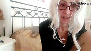 stepmom chantalchannel grabs your hands for her wet milf pussy