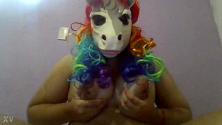 Amateur milf teen solo orgasm sexy unicorn virgin play