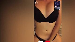 Hot Brunette Stranger Watches Cam Stroke Tease