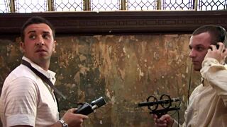 two girls devour two ass hungry cocks in bent over creampie doggystyle frenzy