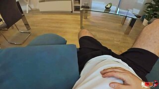 uh stepmother just lies down panty-less on her stepson... hot!