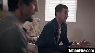 Stepfather and teacher stretch teen stepdaughter with brutal double penetration