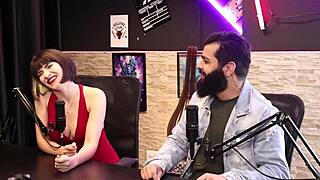 lady snow and lord kenobi share sensual cast moments in sheer red lingerie part 2