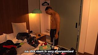 i share bed with big ass stepmom behind muscular stepson's clueless husband