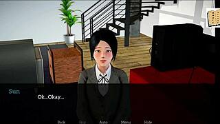 blonde teen and brunette milf play erotic family game