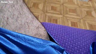 wild hairy solo striptease rips clothes for naughty armpit tease