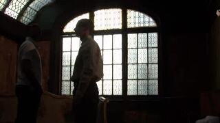 two girls devour two ass hungry cocks in bent over creampie doggystyle frenzy