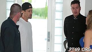 Petite teen sweetheart roughly lanced by monster cock pussy wrecker