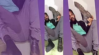 check out my latest homemade ass play in boots socks and shoes solo update