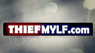 security officer robby echo fucks thief milf brooke banner backroom