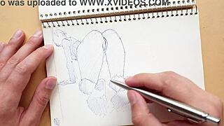 latina's big ass bent over for doggy foot fetish tease