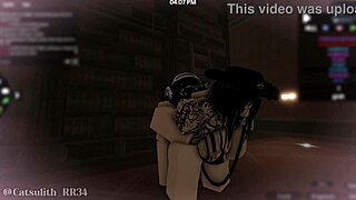 Bookworm cowgirl slut rides cock deep for library creampie payoff