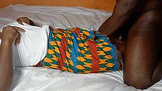 African Student Teacher's Secret: Pretty Young Tight Pussy Takes Monster Cock Rough