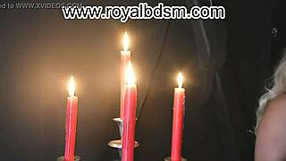 Mistress Kennya Commands Blonde Submissive in Leather Domination Smoke Show