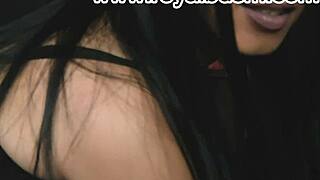 Mistress Kennya Commands Blonde Submissive in Leather Domination Smoke Show