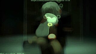 Boss bends over desk for rough office creampie submission