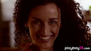 hey luca miklosi strips petite hungarian body flashing hairy beaver closeup 🔥