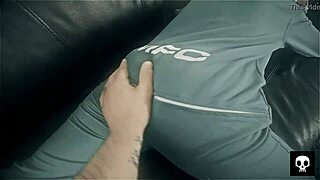 Camgirl bends over for deep anal creampie after steamy massage doggystyle.