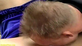 Fucked cute european teen stepsis with big natural tits bent over in forest riding monster cock outdoors